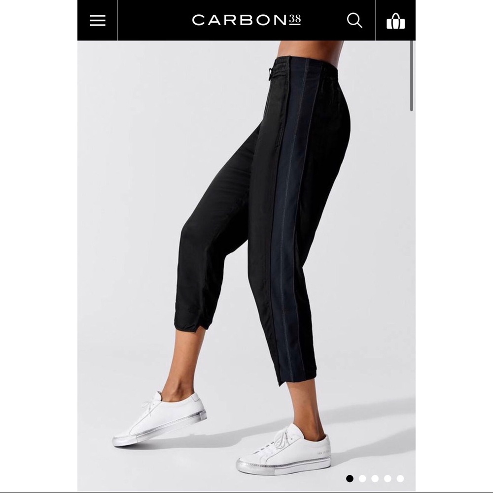 Carbon 38 Blanc Noir Finesse pull on pant
